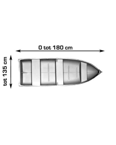 Afdekzeil 300D 180-220cm lang x 135cm breed